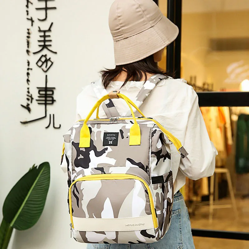 

Large Capacity Camouflage print Maternity bag Mummy bag Multifunctional Diaper Bag Travel Backpack Nursing Bag Baby Care