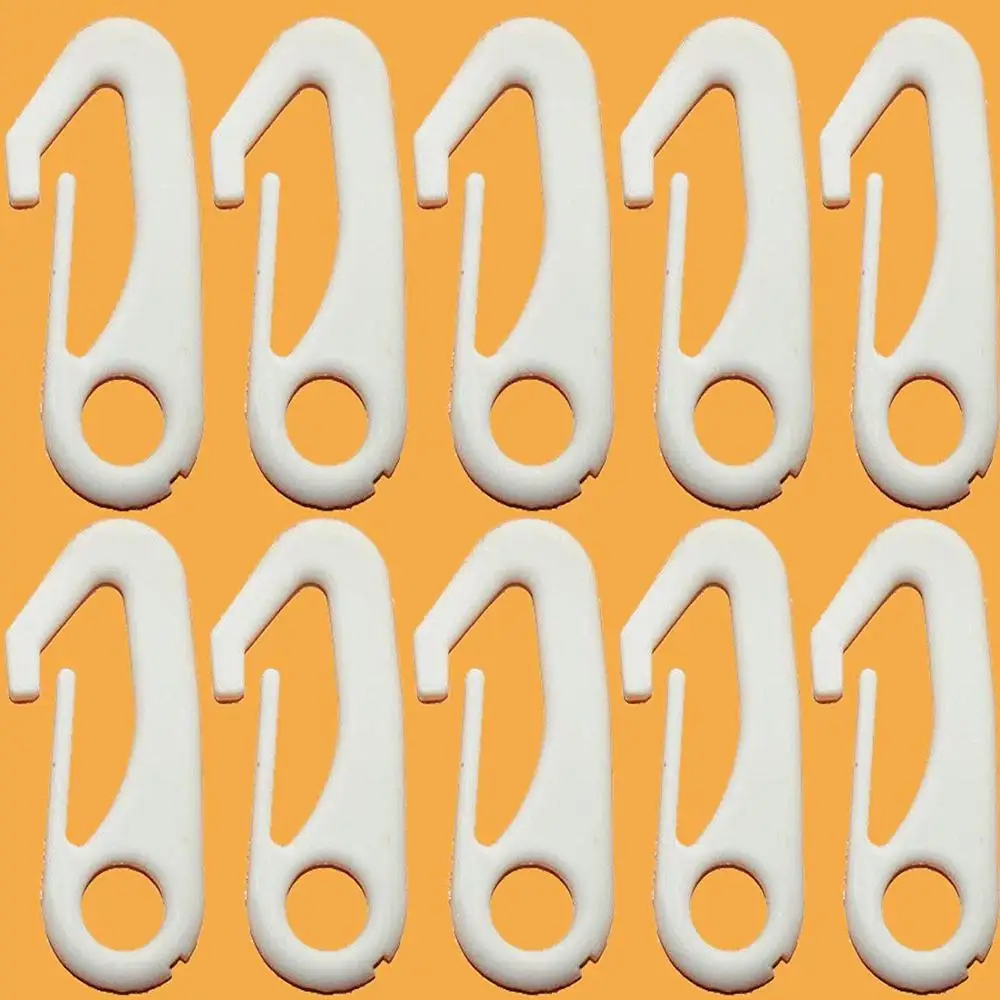 10 шт. нейлоновый зажим для флага защелкивающийся крючок крепление флагштока