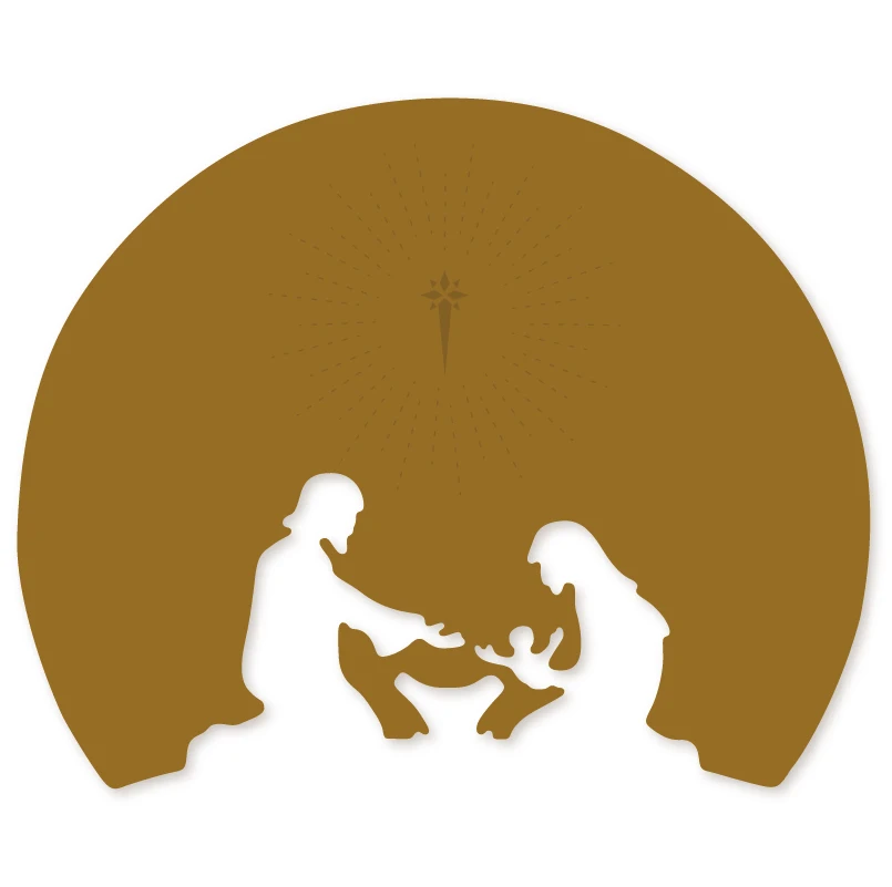 HamyHo Рождество закат границы металла режущие штампы Ремесло Скрапбукинг Новый 2019