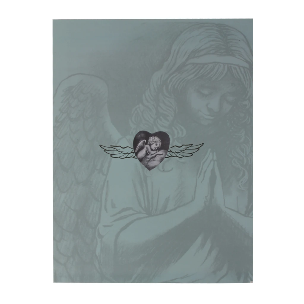 110 страниц альбом для татуировок и набросков Инструкция лист флэш арт дизайн