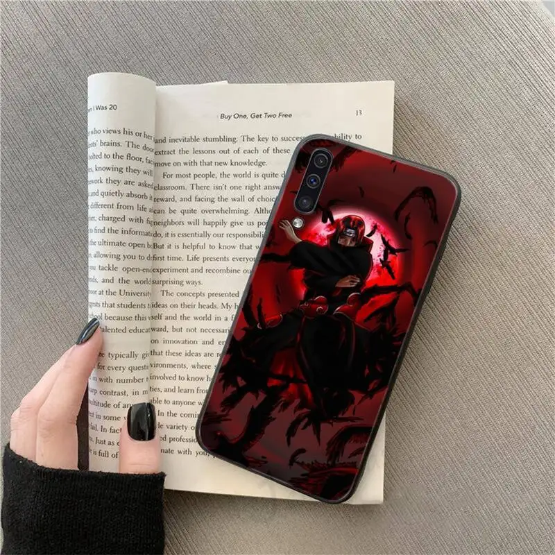 

Anime NARUTO Itachi Phone Case For Samsung galaxy S 9 10 20 A 10 21 30 31 40 50 51 71 s note 20 j 4 2018 plus