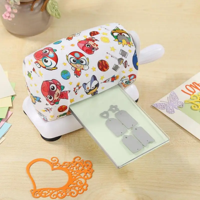 Портативная машина для вырезания пластиковой бумаги DIY, модный резак для скрапбукинга альбомов, необходимые бытовые гаджеты