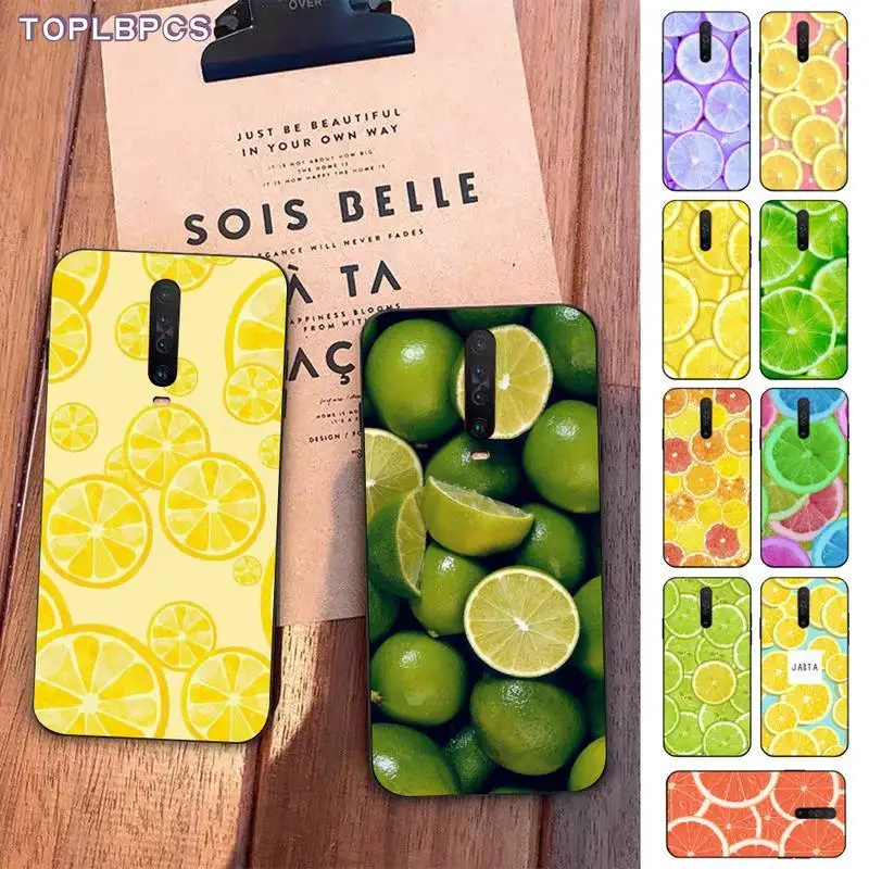 Милый чехол TOPLBPCS с изображением Летних Фруктов для телефона Redmi 5 6 7 8 9 A X pro plus K20 S2