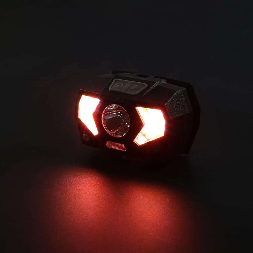 

Portable LED Bright Head Lamp 3 Modes Zoomable USB Rechargeable Emergency Flashlight for Outdoor Camping Fishing Climbing