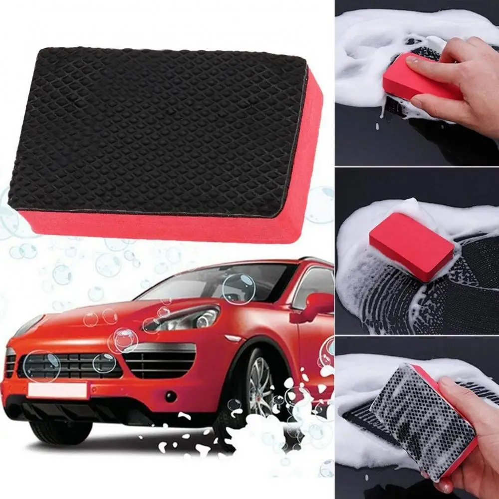 

2Pcs Car Vehicle Magic Clay Bar Pad Block Cleaning Eraser Polish Washer Tools