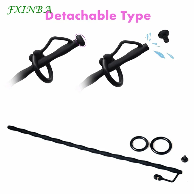 Силиконовый полый уретральный звуковой дилатор Мужской пенис FXINBA катетер