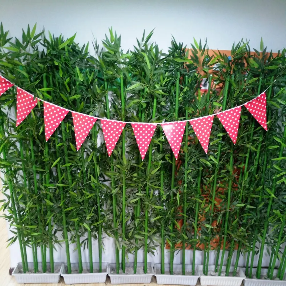2 5 м бумажные флаги в красный горошек для дня рождения вечерние баннеры украшение
