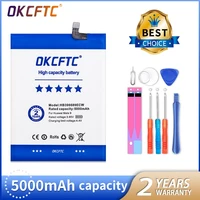okcftc 5000mah original mobile phone replacement battery hb396689ecw for huawei mate 9 y7 prime mate9 pro honor 8c y9 2018