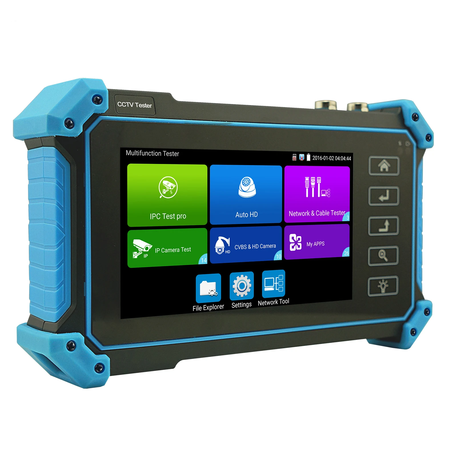 IPC 5200 плюс Full HD 8MP Ip Tvi Cvi Ahd Cvbs монитор Камера IP обнаружения 5 дюймов IPS сенсорный