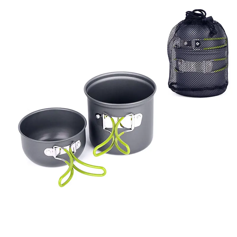 Сверхлегкая посуда для кемпинга на открытом воздухе отдыха природе набор посуды