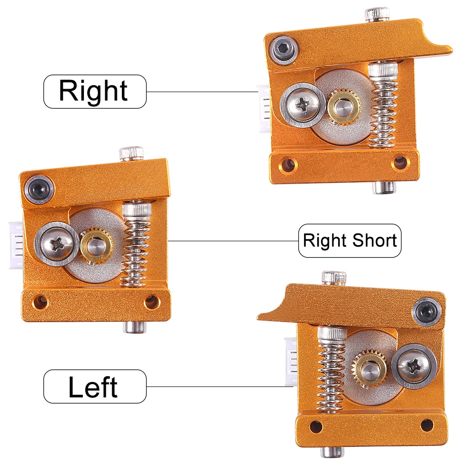 3D pinter MK8 Extruder Aluminum Alloy Block For Makerbot 1.75mm Filament Printers Parts Extrusion Right Left Short Hand Part | Компьютеры