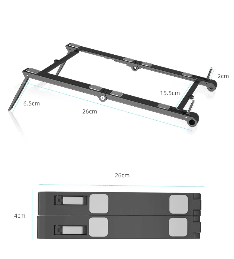 Подставка для ноутбука складная пластиковая подставка планшета охлаждающая