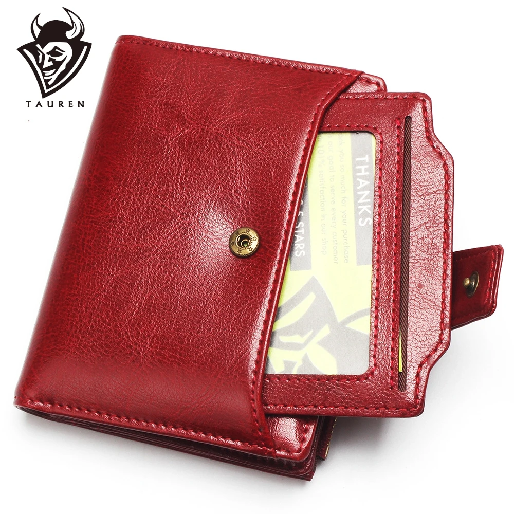 Женский модный кошелек из вощеной кожи гладкий и мягкий многофункциональный 100%