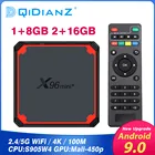 ТВ-приставка X96 Mini Plus, Android 9,0, Amlogic S905W, 4K, Wi-Fi