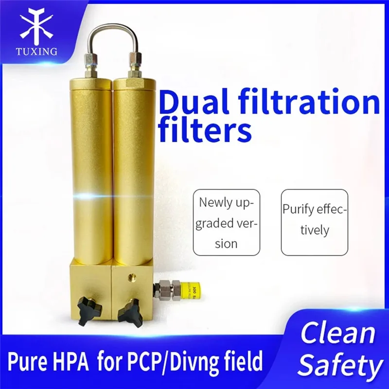 Preise 4500PSI Hochdruck Luftpumpe Pcp Air Filter Öl-Wasser Separator Für Elektronische Hochdruck PCP Pumpe Kompressor