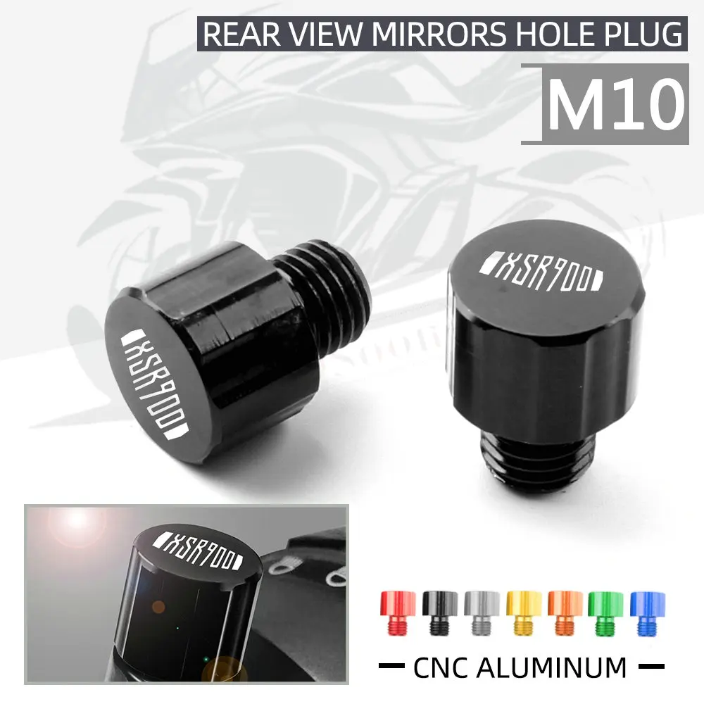 Винтовые болты с левой и правой резьбой для зеркала мотоцикла M10 * 1 25 2 шт. Yamaha Tracer900