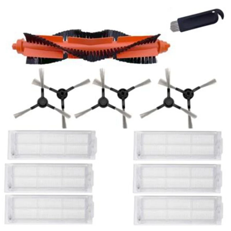 

TOP!-Main Brush With Hepa Filter For Xiaomi Mijia Styj02ym, Sweeping And Scrubbing Accessories, Robot Vacuum Cleaner