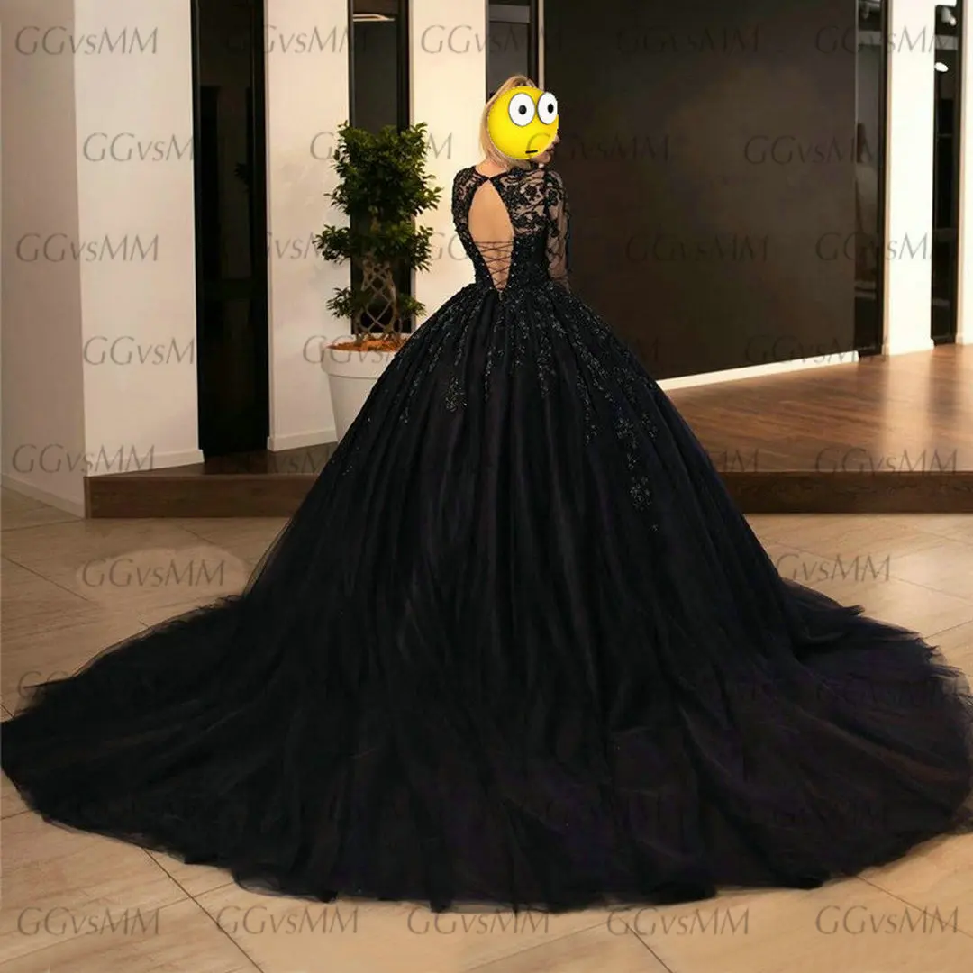 Роскошные черные вечерние платья 2021 с длинным рукавом Robe De Soirée Mariage на заказ