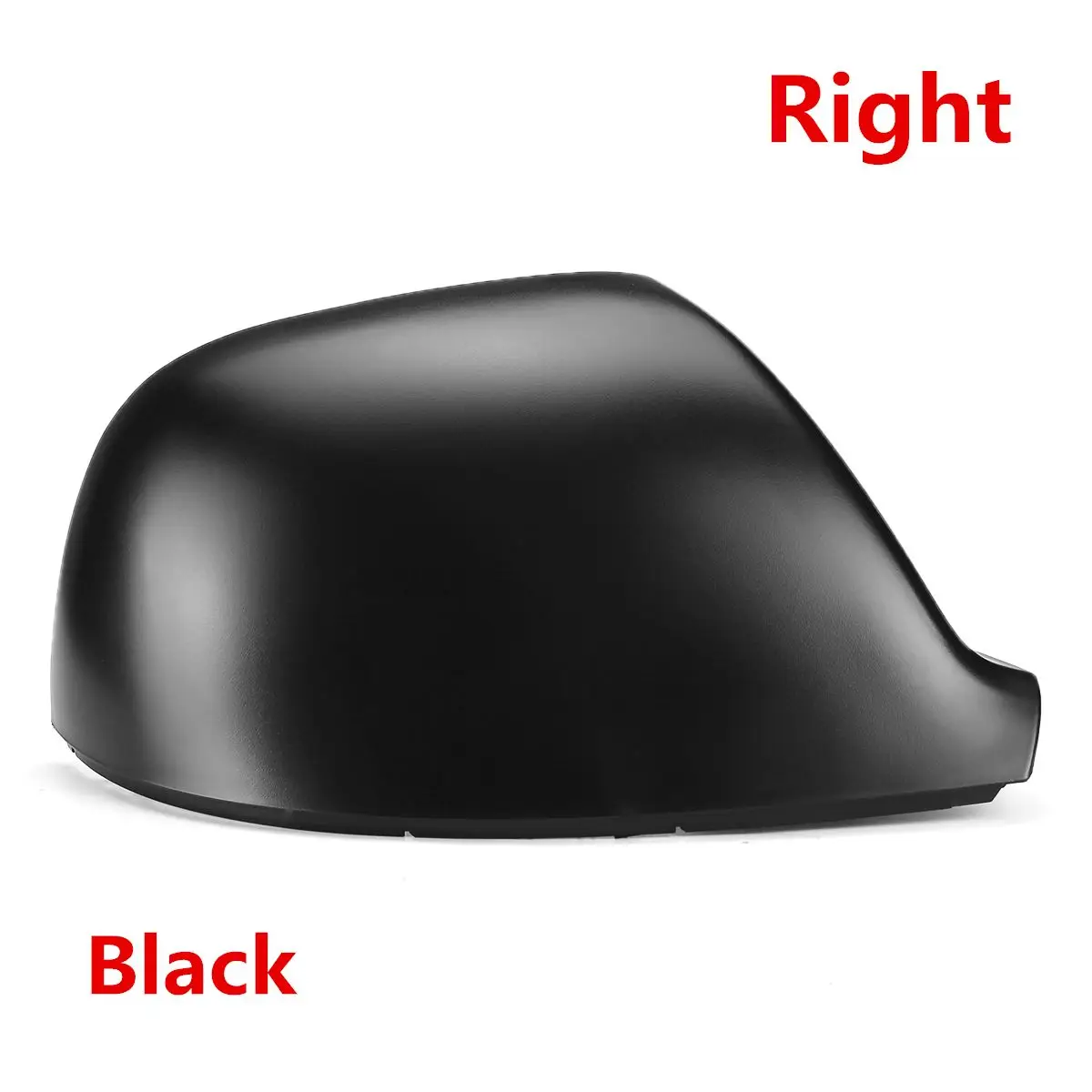 Black Right Боковой корпус бокового зеркала заднего вида для VW для Transporter T5 T5.1 2010- T6- 7E1857527F 7E1857528F - Цвет: Black Right