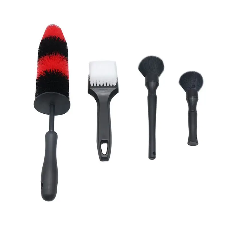 Набор щеток для чистки автомобиля комплект кисточка салона шин Офисная щетка