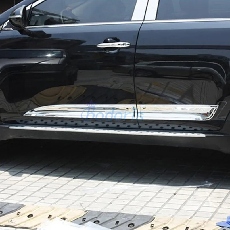 Комплекты отделки боковой двери кузова хромированные аксессуары для стайлинга