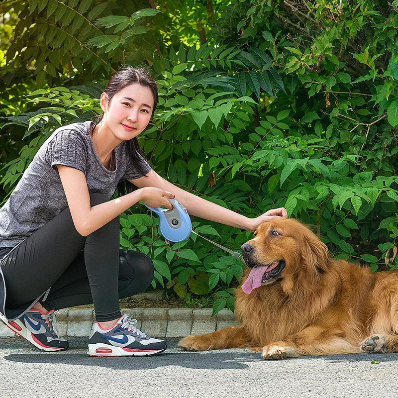 Выдвижной Поводок для собак автоматический гибкий поводок питомцев кошек