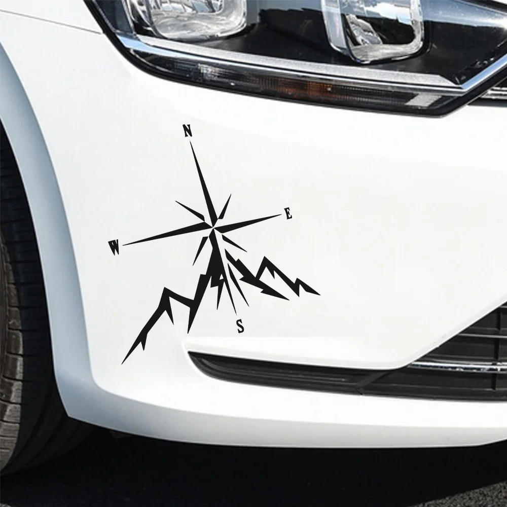 Бесплатная доставка наклейки в виде компаса аксессуары для мотоцикла