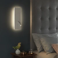 modern iron led wall lamp bedroom lamp applique murale luminaire moderne wall lights for home drop ship