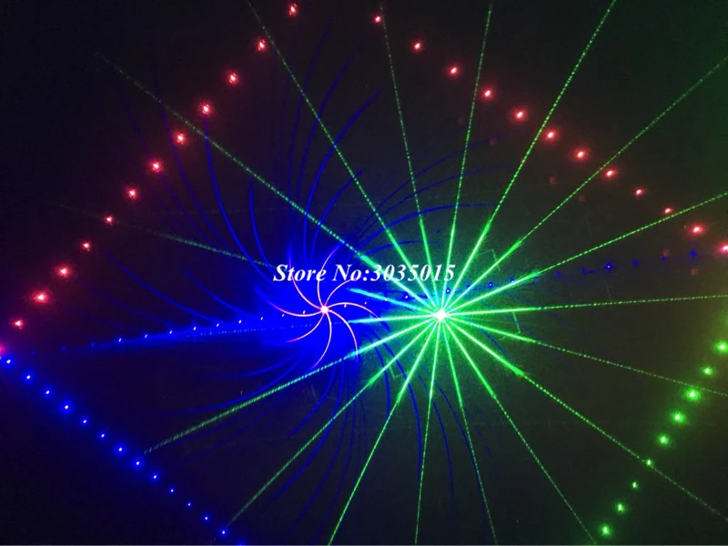 Профессиональный лазерный светильник RGB с 6 глазками, светильник DMX для сцены, светильник для дискотеки, танцевальных залов, баров, КТВ, ночного клуба, свадьбы, семейные, вечерние