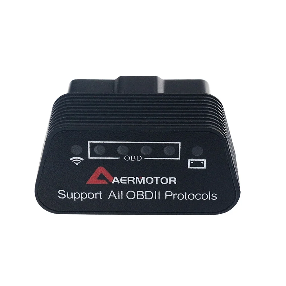 Автомобильный диагностический адаптер Aermotor ELM327 Wi Fi OBD2 сканер для обнаружения