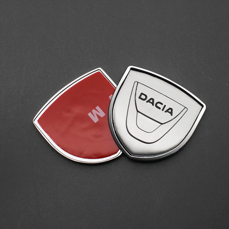 1/2PC Car Styling 3D Metal Emblem Badge Sticker Decals For Dacia Duster Logan Dokker Lodgy Sandero Stepway Mcv 2 Accessories | Автомобили