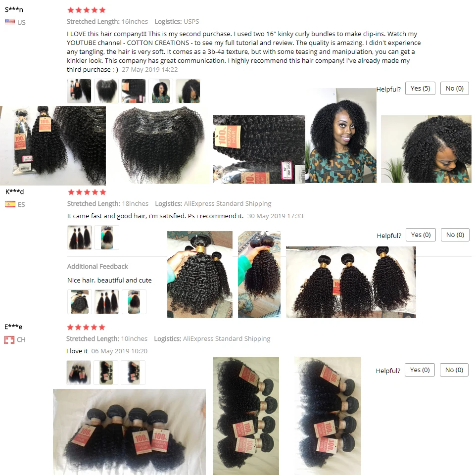 Курчавые вьющиеся пучки 100% человеческие волосы пряди перуанские Remy для