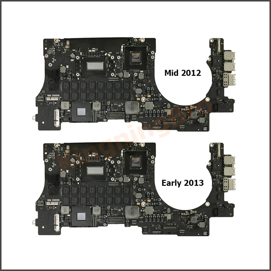 Оригинальный процессор i7 8 Гб 16 материнская плата для Macbook Pro Retina 15 &quotA1398