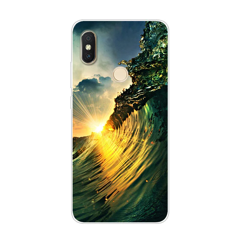 Чехол для Redmi S2 чехол Мягкая силиконовая задняя крышка телефона Xiaomi S 2 5 99 дюйма