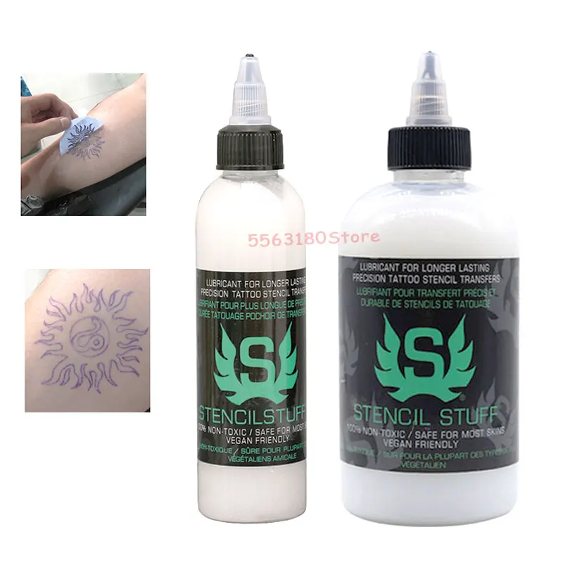 

4oz/8oz Tattoo Ink America Brand Stencil Stuff Longer Lasting Pigment Dynamic Ink 120/250ml Tattoo Stencils Paint Transfer Inks