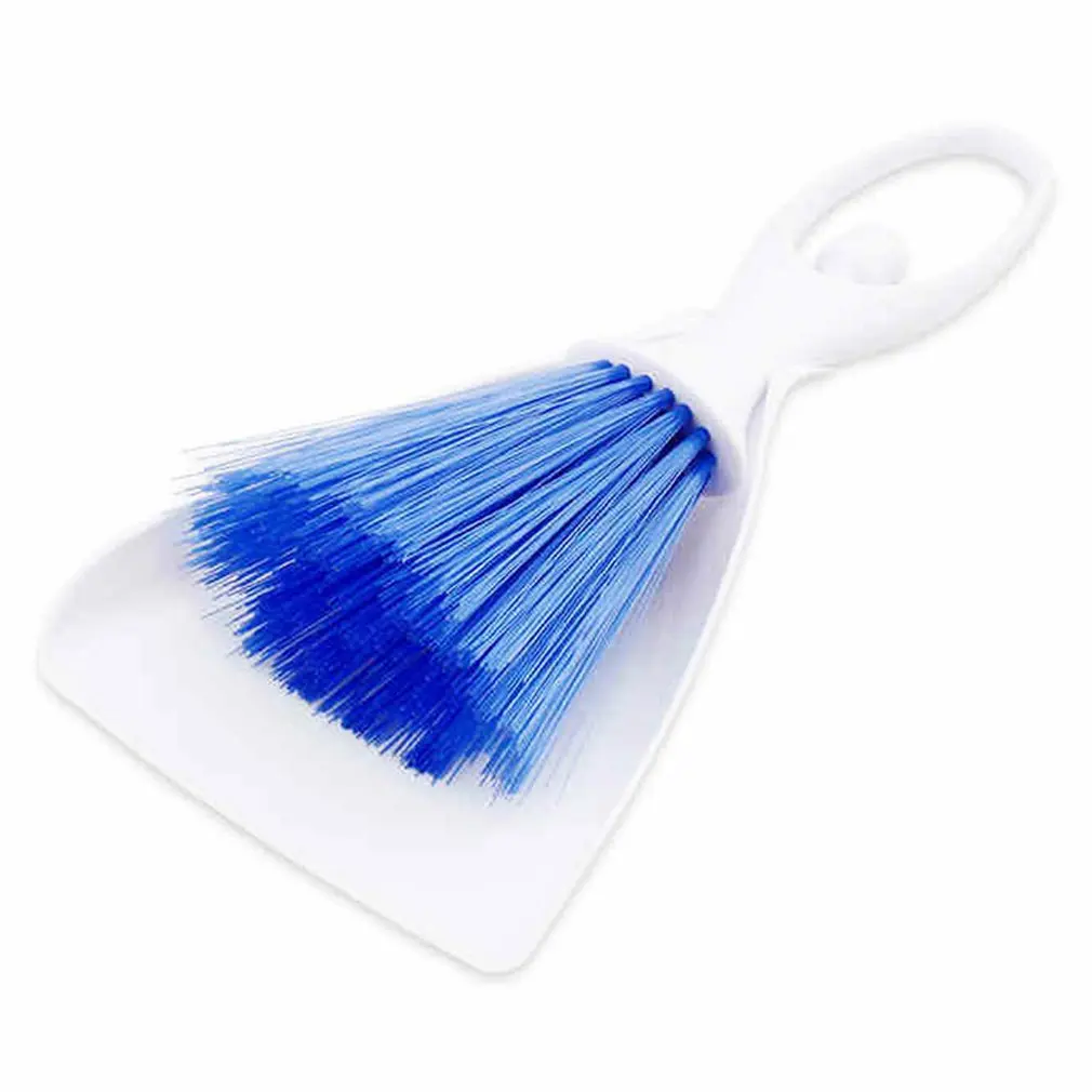 

2 In 1 Car Gap Slot Cleaning Brush With Dustpan Car Vents Brush Dust Collector Gap Groove Computer Keyboard Cleaning Tools