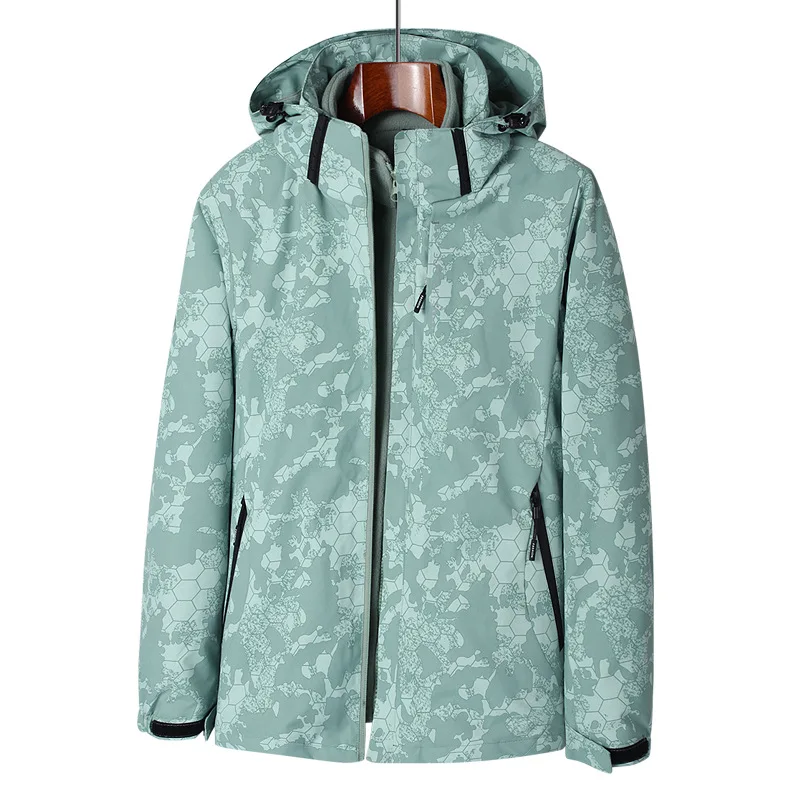 Походные куртки 3 в 1 для мужчин и женщин зимний комплект из двух предметов