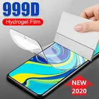 Защитная Гидрогелевая пленка для Redmi Note 9 8 7 Pro 9s 8T 9A 9C 8A Xiaomi Mi Note 10 Lite 9T Pro (не стекло) защита экрана