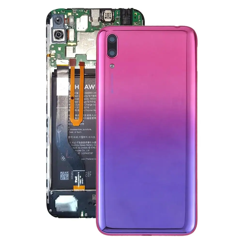 iPartsBuy Original Battery Back Cover with Camera Lens &amp Side Keys for Huawei Y7 Pro (2019) | Мобильные телефоны и