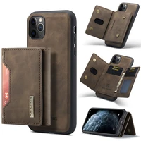 case for iphone 11 pro max leather magnetic wallet phone credit card shockproof full protective cover for iphone 11 pro max
