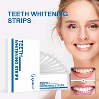 luxsmile mint teeth whitening strip white teeth dental kit is simple and portable 14 pieces of oral hygiene whitening stickers