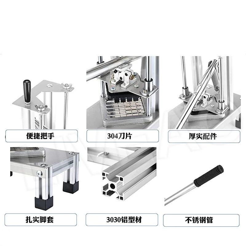 Коммерческая Машина для выдавливания картофельных чипсов из нержавеющей стали