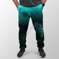 viking style jogger skoll and hati men for women 3d all over printed joggers pants hip hop sweatpants