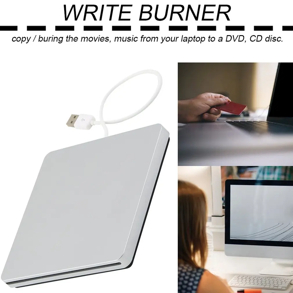 USB внешний разъем в dvd CD привод горелки Superdrive для Apple MacBook Air Pro Высокое качество