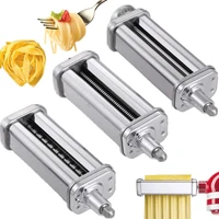 pasta maker stainless steel pasta spaghetti roller stand type mixer noodle press attachment kitchen accessories for kitchenaid