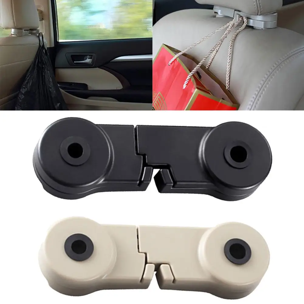 

Универсальное невидимое крепление на подголовник автомобильного сиденья, двойной крючок, вешалка для сумок, аксессуары для салона автомоб...