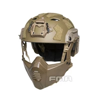 sports tb1355 sf mask tactical soft air quick release sf helmet half mask