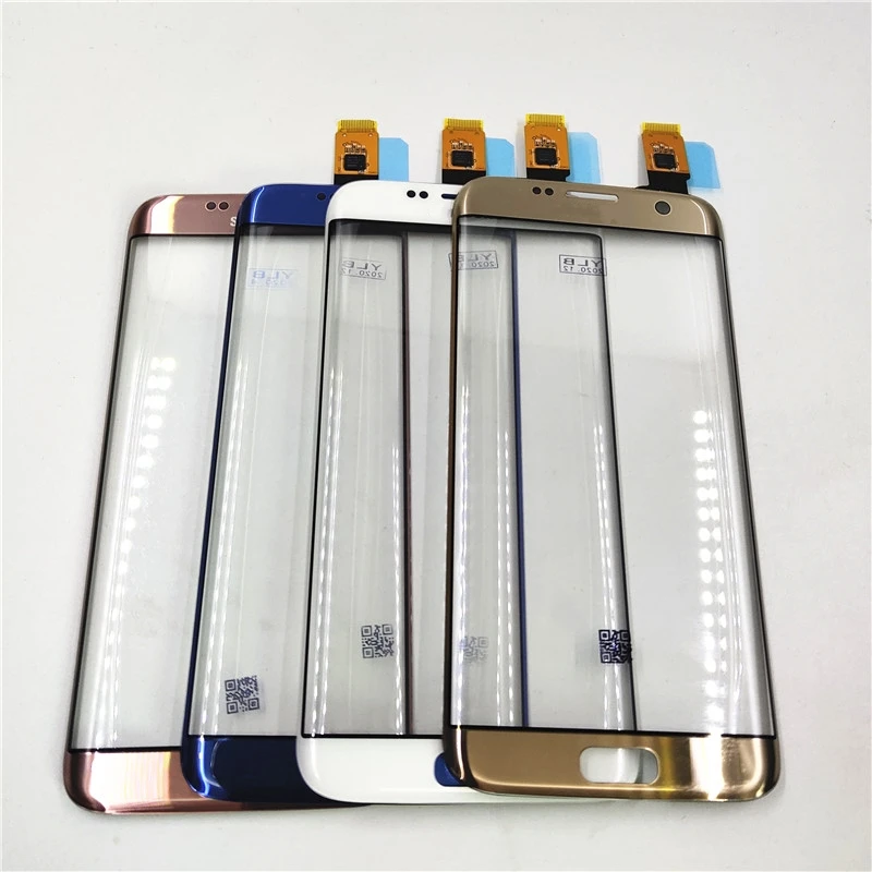 Original Replacement Parts For Samsung Galaxy S7 Edge G9350 G935 G935F Touch Screen Digitizer Sensor Glass Panel | Мобильные