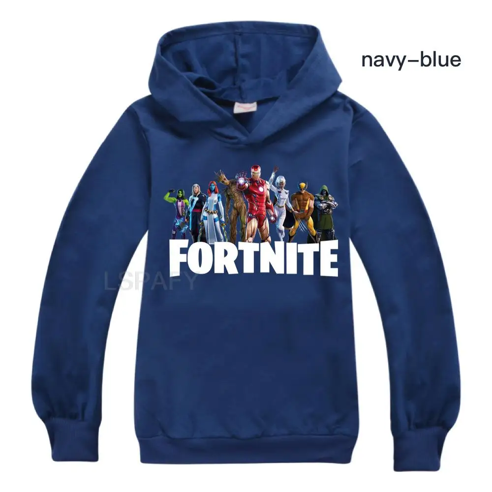 Детский костюм для косплея FORTNITE толстовки маленьких мальчиков спортивный
