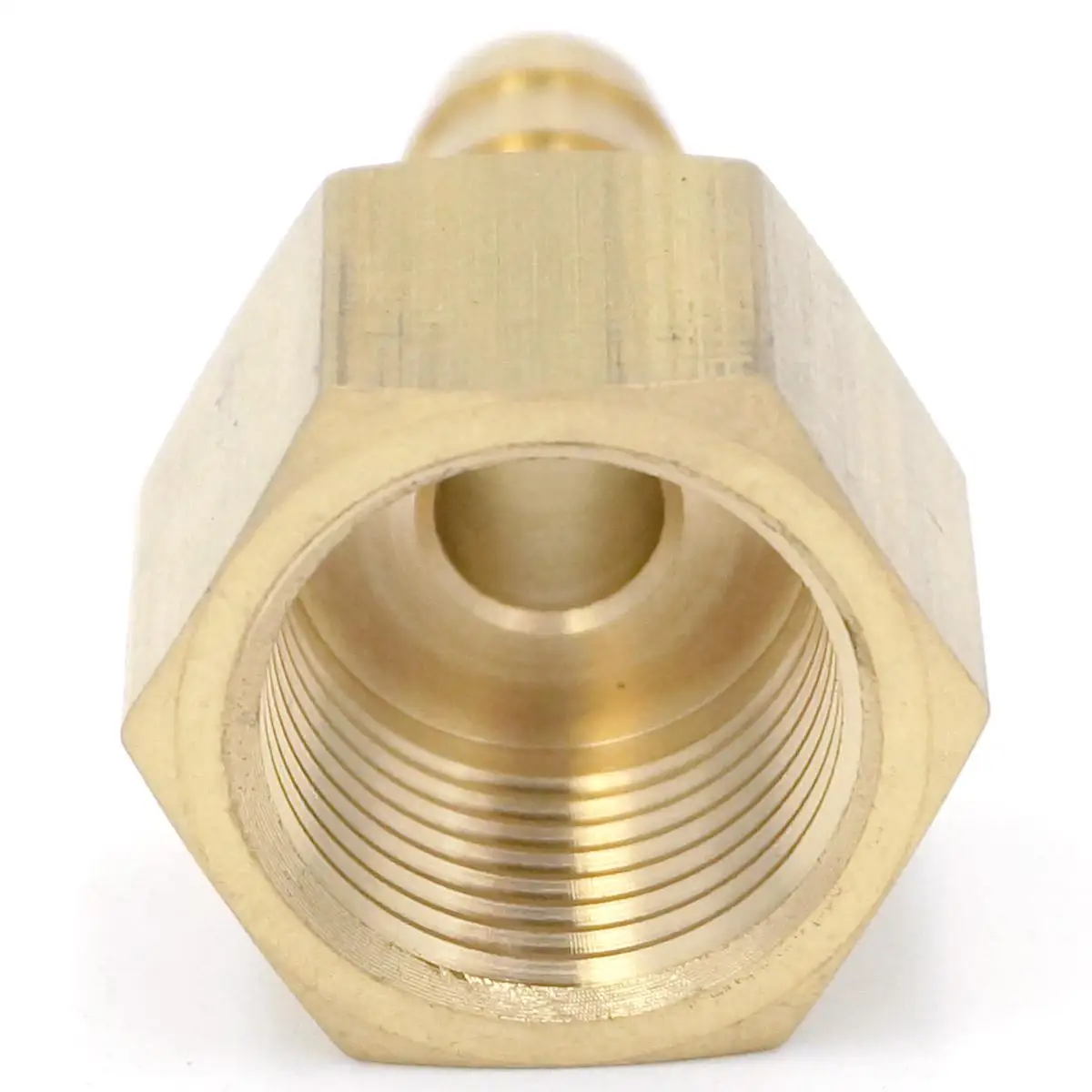 3/8 &quotNPT Female x 5/16" шланг Колючая Хвостовая латунная топливная арматура